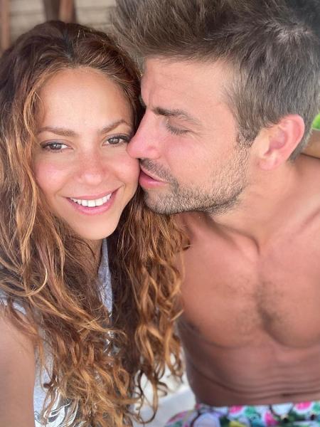 Shakira e Piqué em férias nas Maldivas - Reprodução/Instagram
