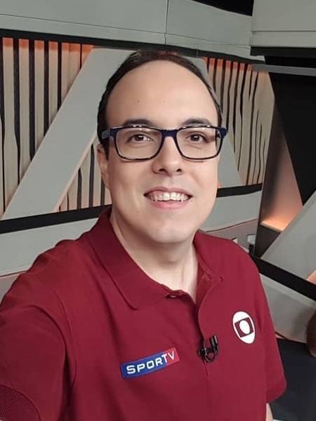 Jornalista Rodrigo Alves anunciou saída do SporTV - Reprodução