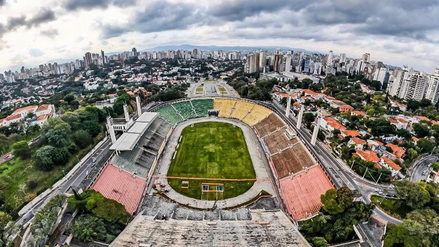 Demolição do tobogã do Pacaembu - Edson Lopes Jr/UOL