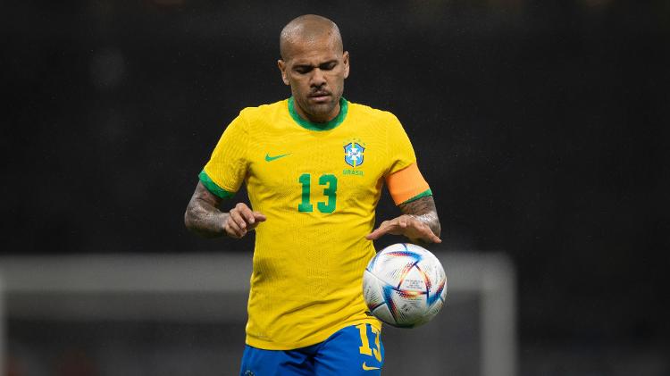 Daniel Alves - Lucas Figueiredo/CBF - Lucas Figueiredo/CBF