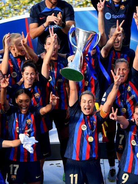 Barcelona é o atual campeão da Champions League Feminina