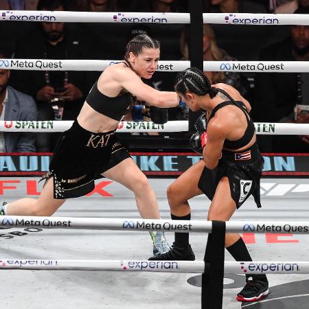 Katie Taylor superou adversária em uma batalha de dez rounds nos EUA