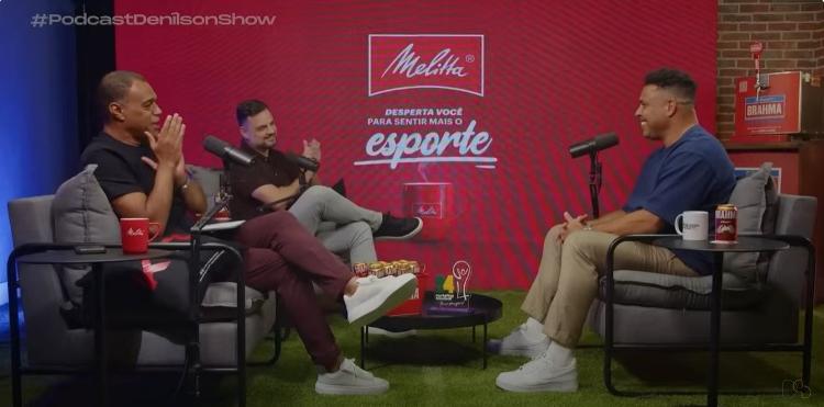Ronaldo Fenômeno em entrevista ao "Denilson Show" Ronaldo Fenômeno em entrevista ao "Denilson Show"