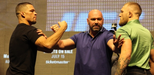 Nate Diaz e Conor McGregor irão se enfrentar novamente no UFC 202 - Diego Ribas/Ag. Fight