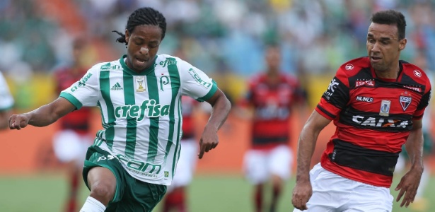 Keno terminou o ano em alta no Palmeiras e briga para ser titular - Cesar Greco/Ag Palmeiras/Divulgação