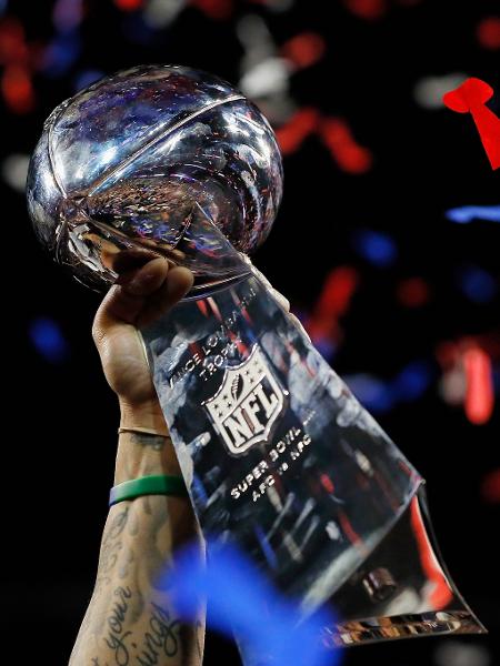 Troféu Vince Lombardi, do Super Bowl - Kevin C. Cox/Getty Images
