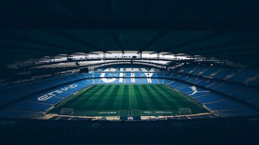 Clubes como o Manchester City estão se manifestando após suspensão de partidas - Reprodução / Twitter