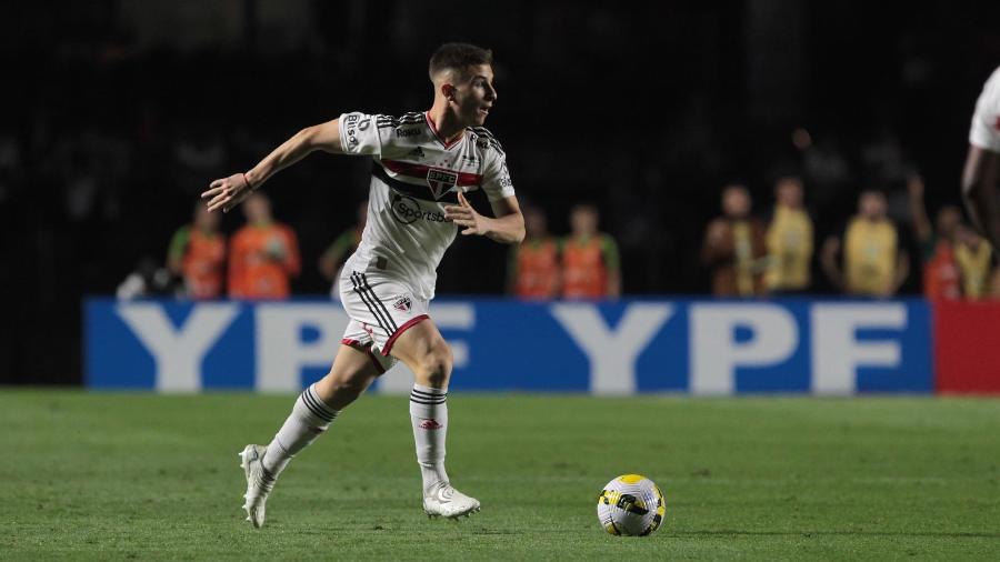 Galoppo em sua estreia pelo São Paulo, na partida contra o América-MG, pela ida das quartas de final da Copa do Brasil - Miguel Schincariol/São Paulo