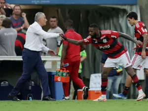 Gerson se despede de Tite e cita lealdade no Flamengo: 'Eternamente grato'