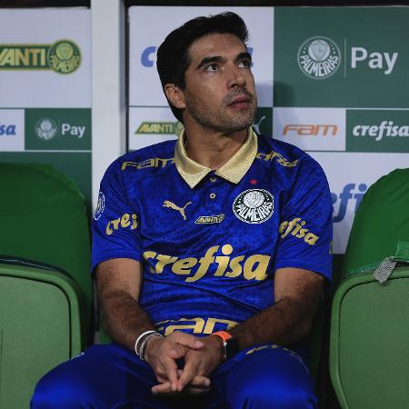 Abel Ferreira, técnico do Palmeiras, durante final contra o Santos