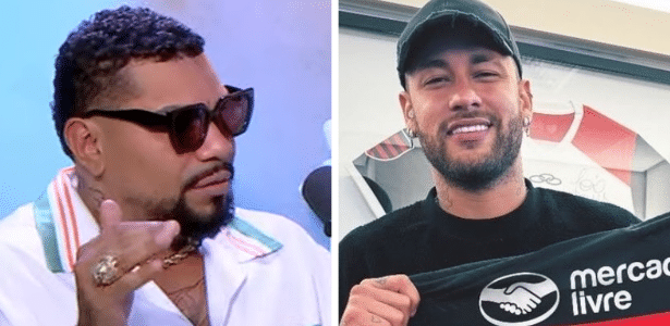 Naldo negocia possível contratação de Neymar pelo Flamengo