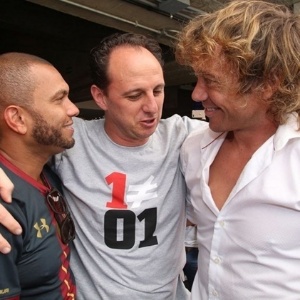 Rogério Ceni reuniu amigos e campeões mundiais de 1992, 93 e 2005 em almoço no Morumbi, antes do seu jogo de despedida - Rubens Chiri / Divulgação / São Paulo F.C