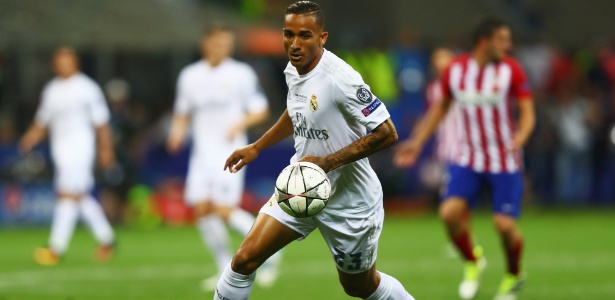 Danilo atuou na conquista da Liga dos Campeões contra o Atlético de Madri - Clive Rose/Getty Images