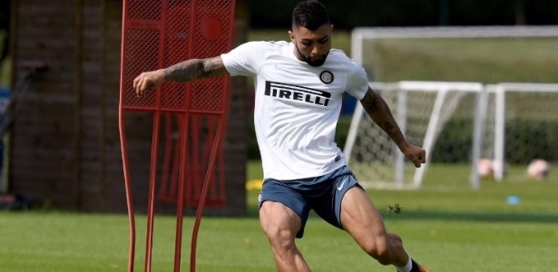 Gabigol treina na Inter de Milão, mas não enfrenta a Juventus - Reprodução/Twitter
