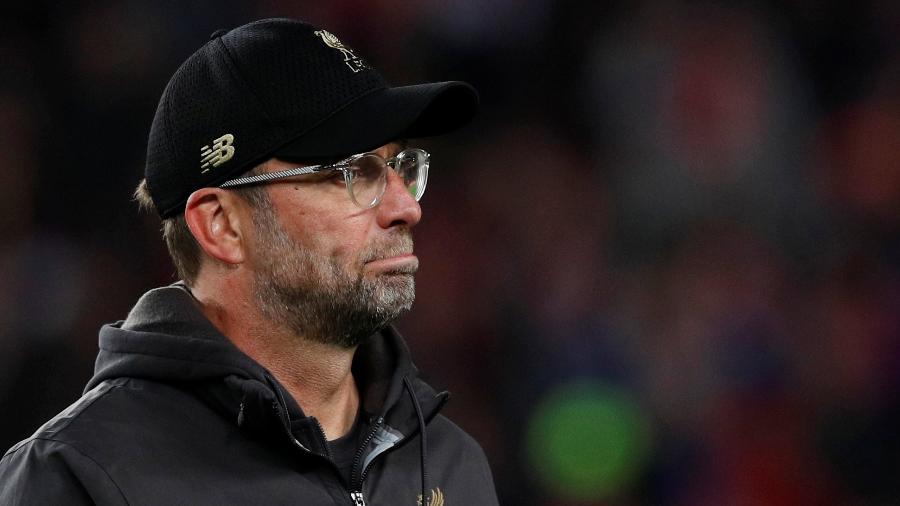 "Ainda existe a crença que podemos chegar lá, mas sabemos que será difícil", diz técnico do Liverpool - Albert Gea/Reuters