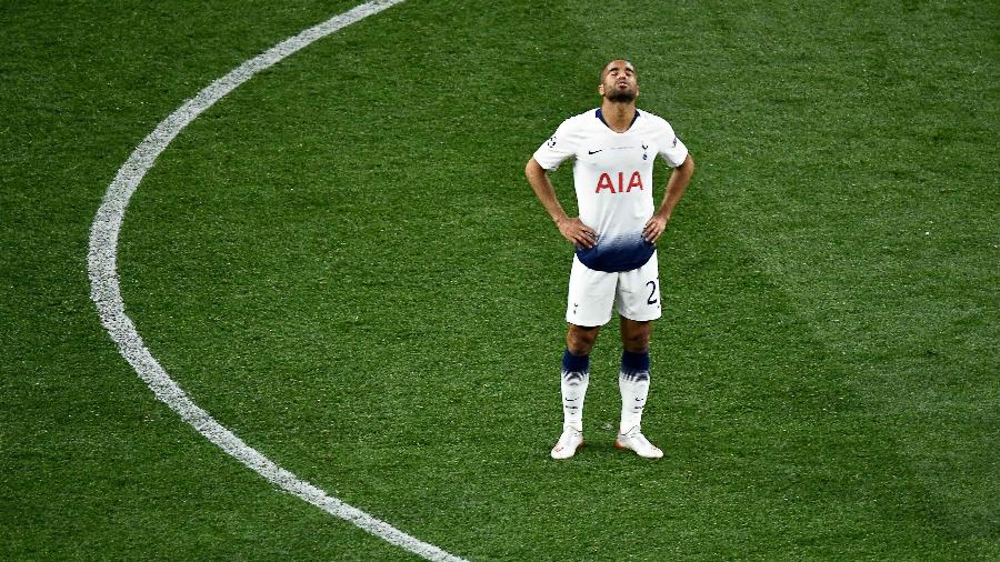 Lucas Moura, do Tottenham, lamenta vice na Liga dos Campeões - Oscar Del Pozo/AFP