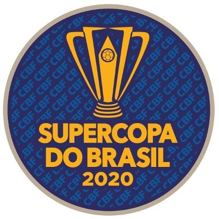 Patch da final da Supercopa do Brasil, jogo que será disputado entre Flamengo e Athletico - Reprodução