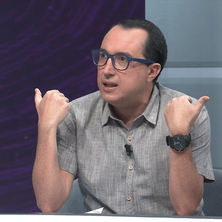 Carlos Cereto, comentarista do SporTV - Reprodução/SporTV