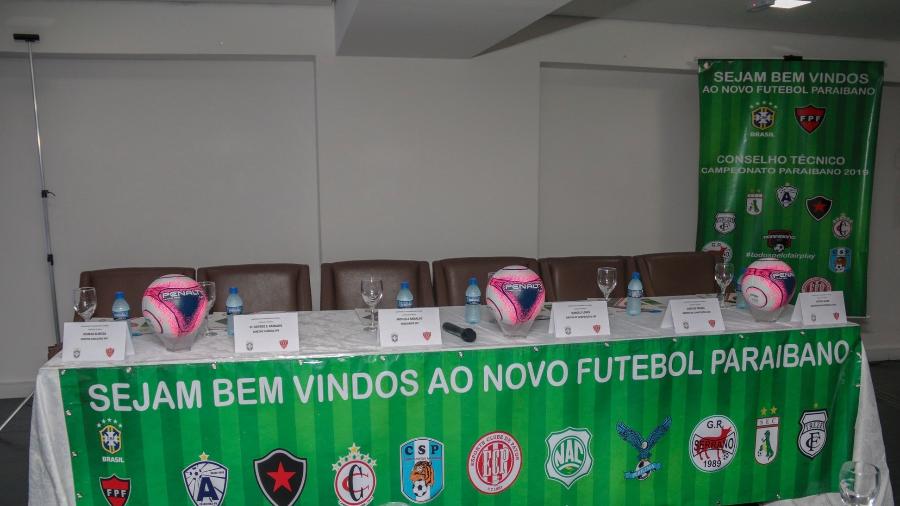 Reunião do Conselho Arbitral para o Campeonato Paraibano de 2019 - Raniery Soares/Paraíba Press/FPF