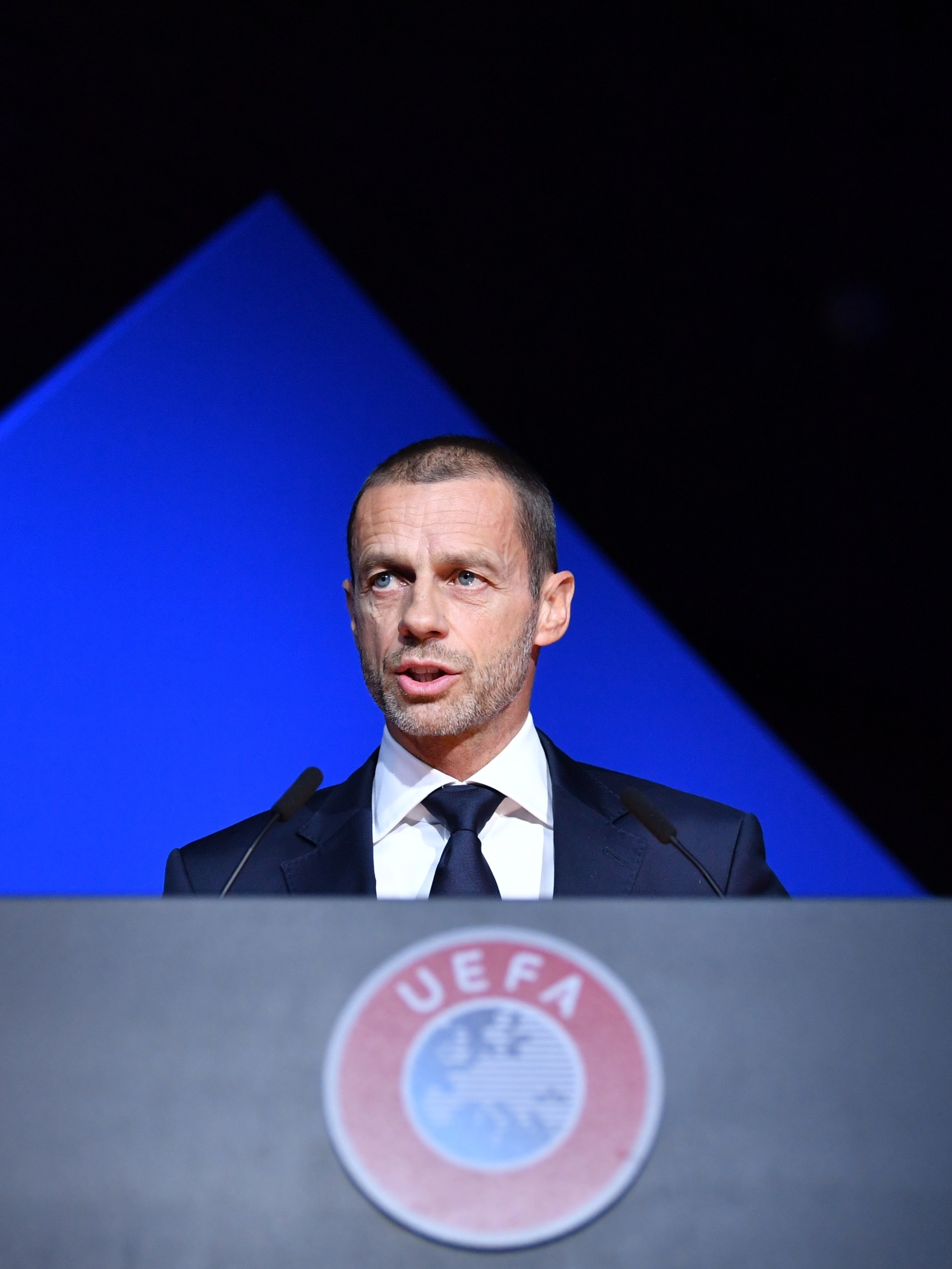 Presidente da Uefa fala sobre jogos da Champions serem sediados nos EUA