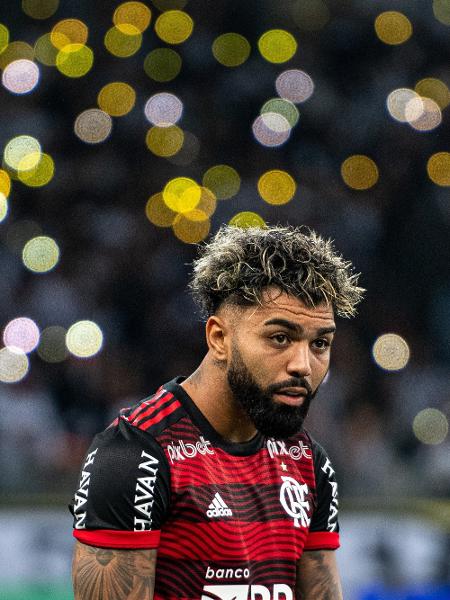 Gabigol não deu nenhum chute a gol na derrota do Flamengo para o Atlético-MG pela Copa do Brasil - ALESSANDRA TORRES/AGIF/ESTADÃO CONTEÚDO