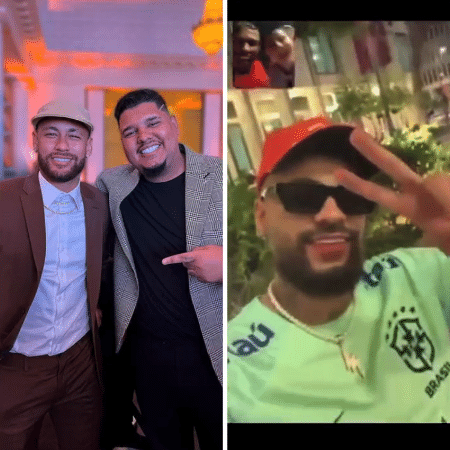 Sósia de Neymar zoa argentinos na Copa do Mundo do Qatar - Reprodução/Instagram