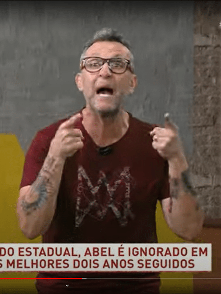 Neto critica a escolha de Carpini como melhor treinador do Paulista - Reprodução/Os Donos da Bola