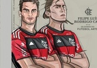 Rodrigo Caio e Filipe Luís definem futuro e vão se despedir do Flamengo - Divulgação