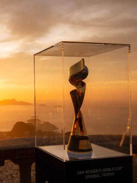 Taça da Copa do Mundo feminina no Rio de Janeiro
