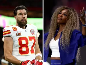 Super Bowl vê namorado de Taylor Swift apagado e Serena em treta de rappers