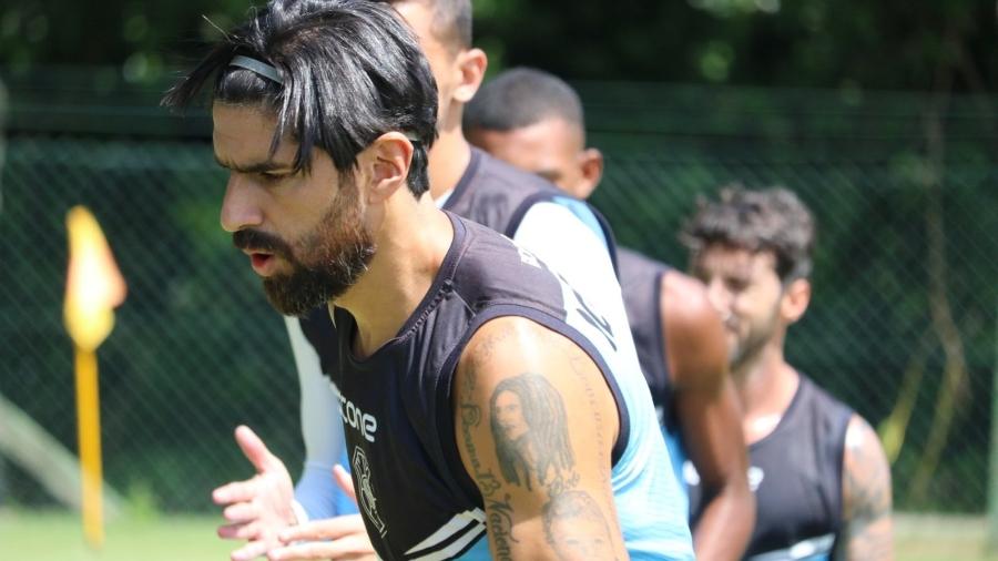 Loco Abreu chegou ao Rio Branco do Espírito Santo em janeiro de 2019 - Daniel Pasti/Rio Branco AC