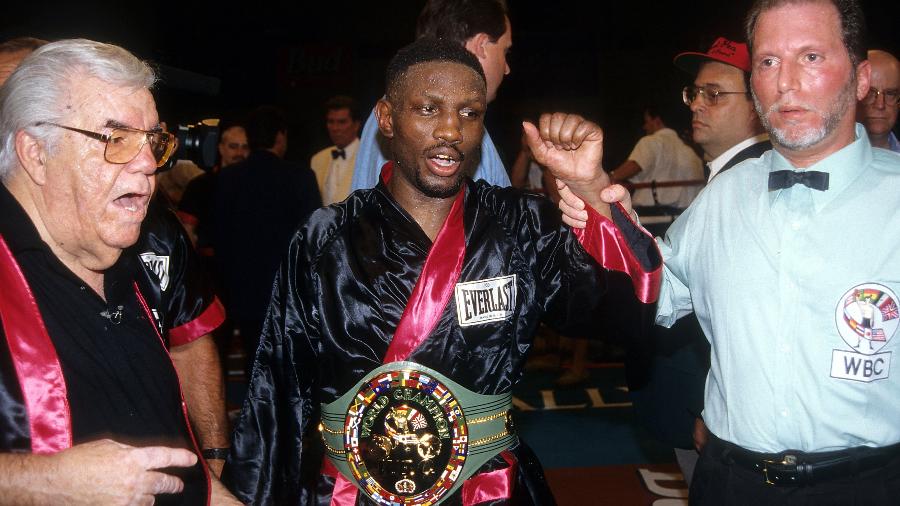 Pernell Whitaker, ex-campeão mundial de boxe - The Ring Magazine via Getty Images