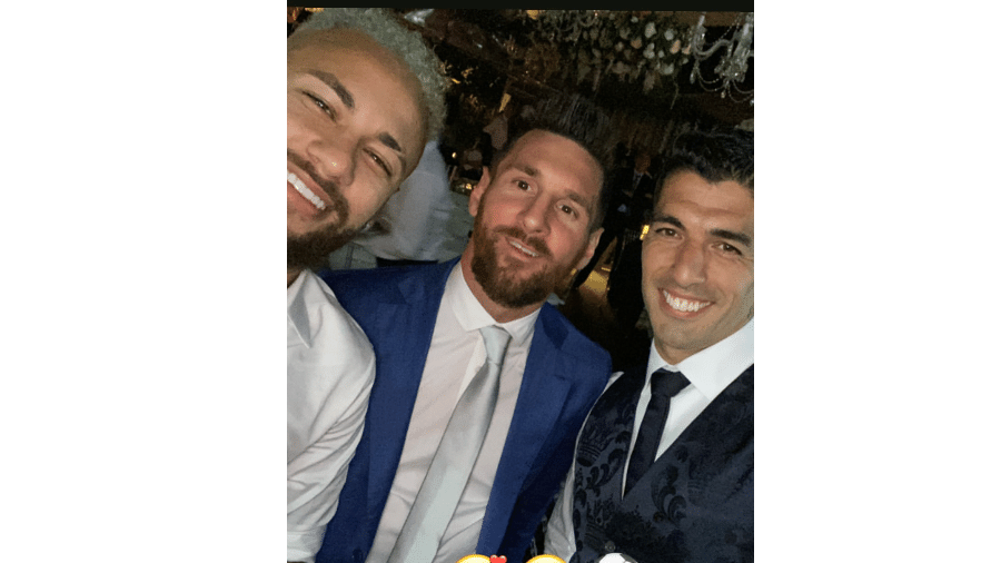 Neymar, Leo Messi e Luis Suárez - Reprodução/Instagram