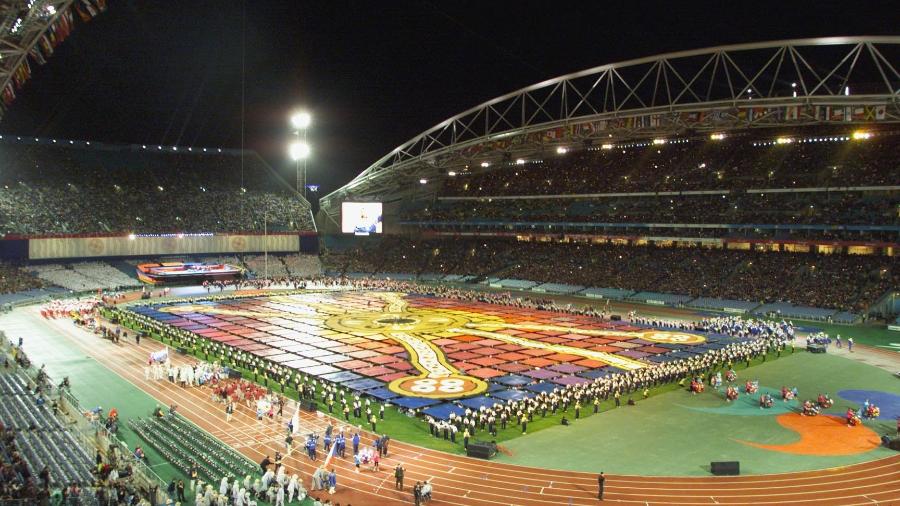 Estádio Olímpico de Sydney, em 2000 - Nick Wilson/Getty Images