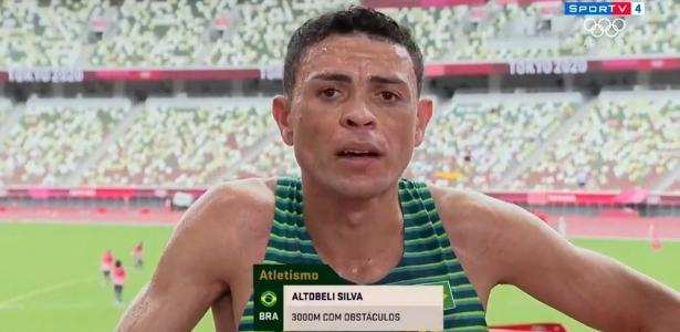 Altobeli Silva vents after elimination in athletics