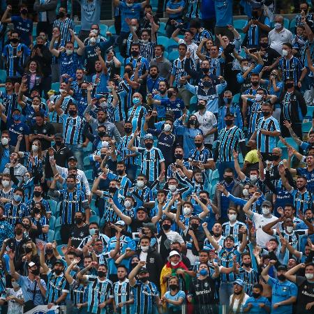 Jogo ocorrerá na Arena do Grêmio nesta quinta-feira - Lucas Uebel/Grêmio FBPA