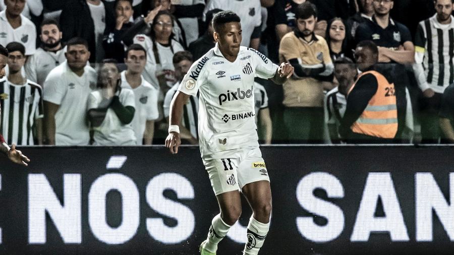 Ângelo, atacante do Santos - Ivan Storti/Santos FC