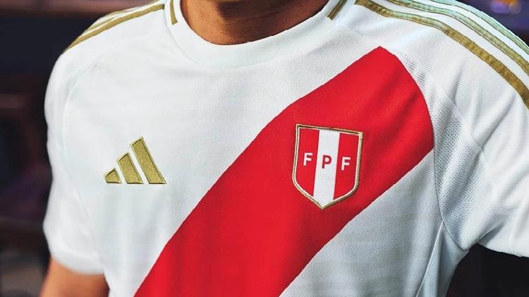 Camisa Home do Peru para a Copa América