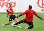 Cebolinha participa de treino e pode voltar ao Flamengo contra o Criciúma - Gilvan de Souza / Flamengo