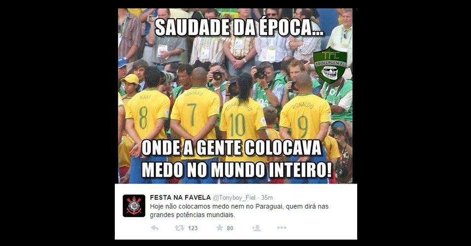 Memes da eliminação do Brasil para o Paraguai na Copa América 2015 - Reprodução / Twitter