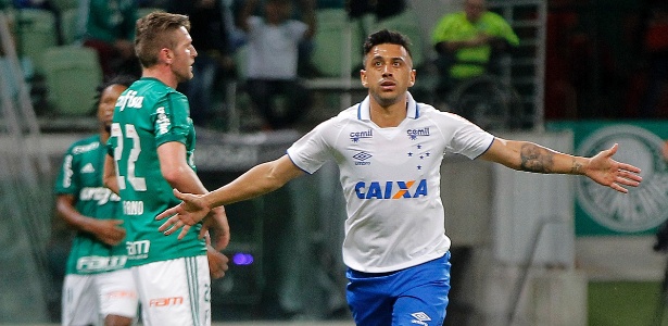 Robinho Palmeiras x Cruzeiro - Daniel Vorley/AGIF - Daniel Vorley/AGIF
