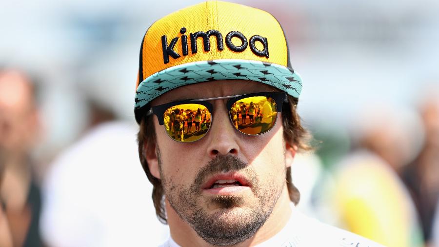 Fernando Alonso bateu na primeira volta e abandonou o GP dos EUA - Mark Thompson/Getty Images