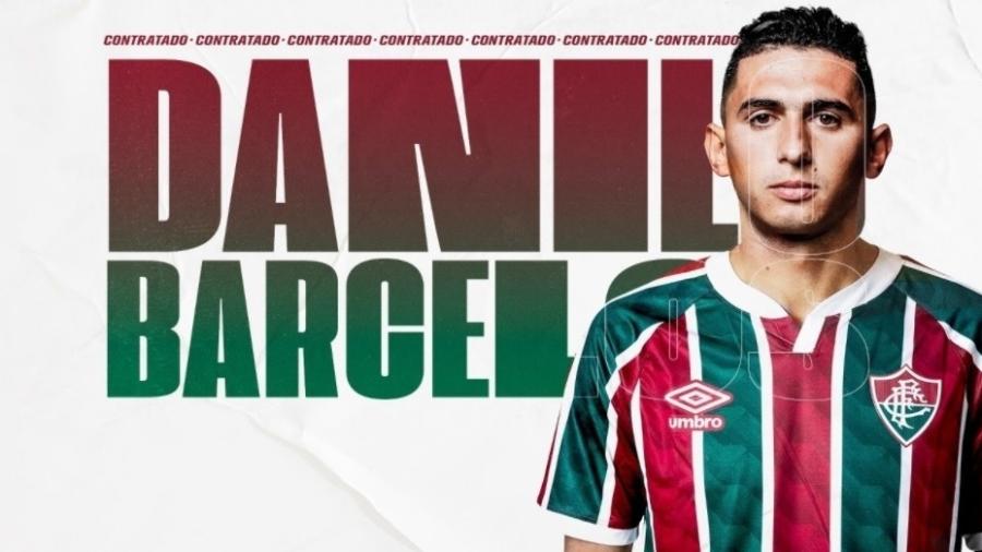Danilo Barcelos é reforço do Fluminense para o Campeonato Brasileiro - Reprodução
