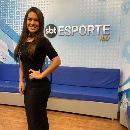 Fernanda Maia é apresentadora do SBT Esporte Rio - Reprodução Instagram