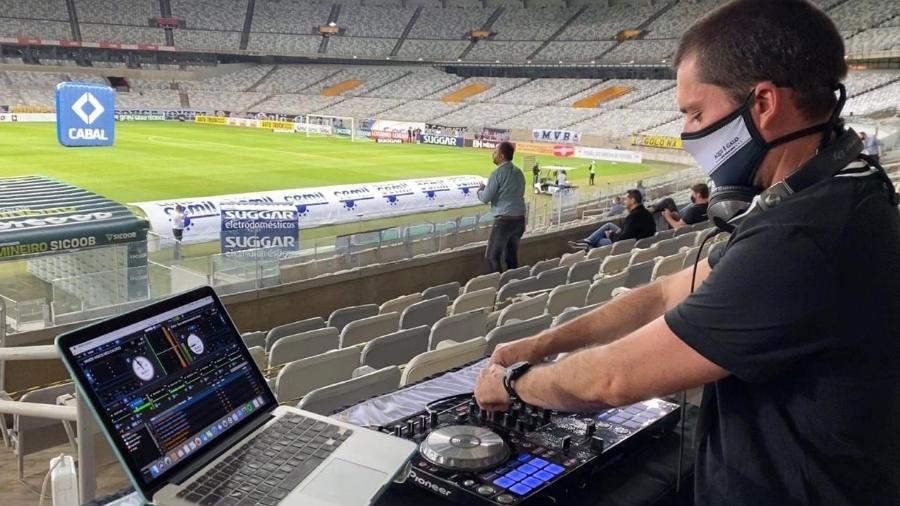 DJ atleticano vira "voz da Massa" no Mineirão em jogos do Galo no Brasileirão - Divulgação