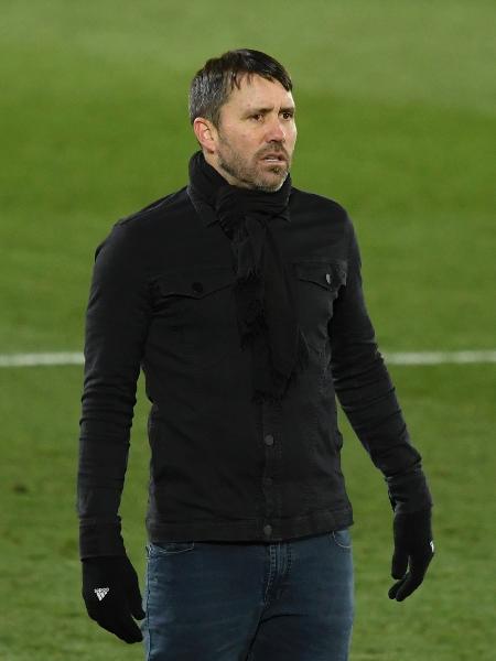 Coudet, treinador do Celta de Vigo - OSCAR DEL POZO/AFP