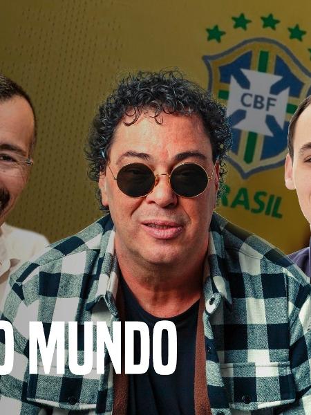 Futebol sem Fronteiras, de Julio Gomes, terá Casagrande e Jamil Chade de convidados - Arte/UOL