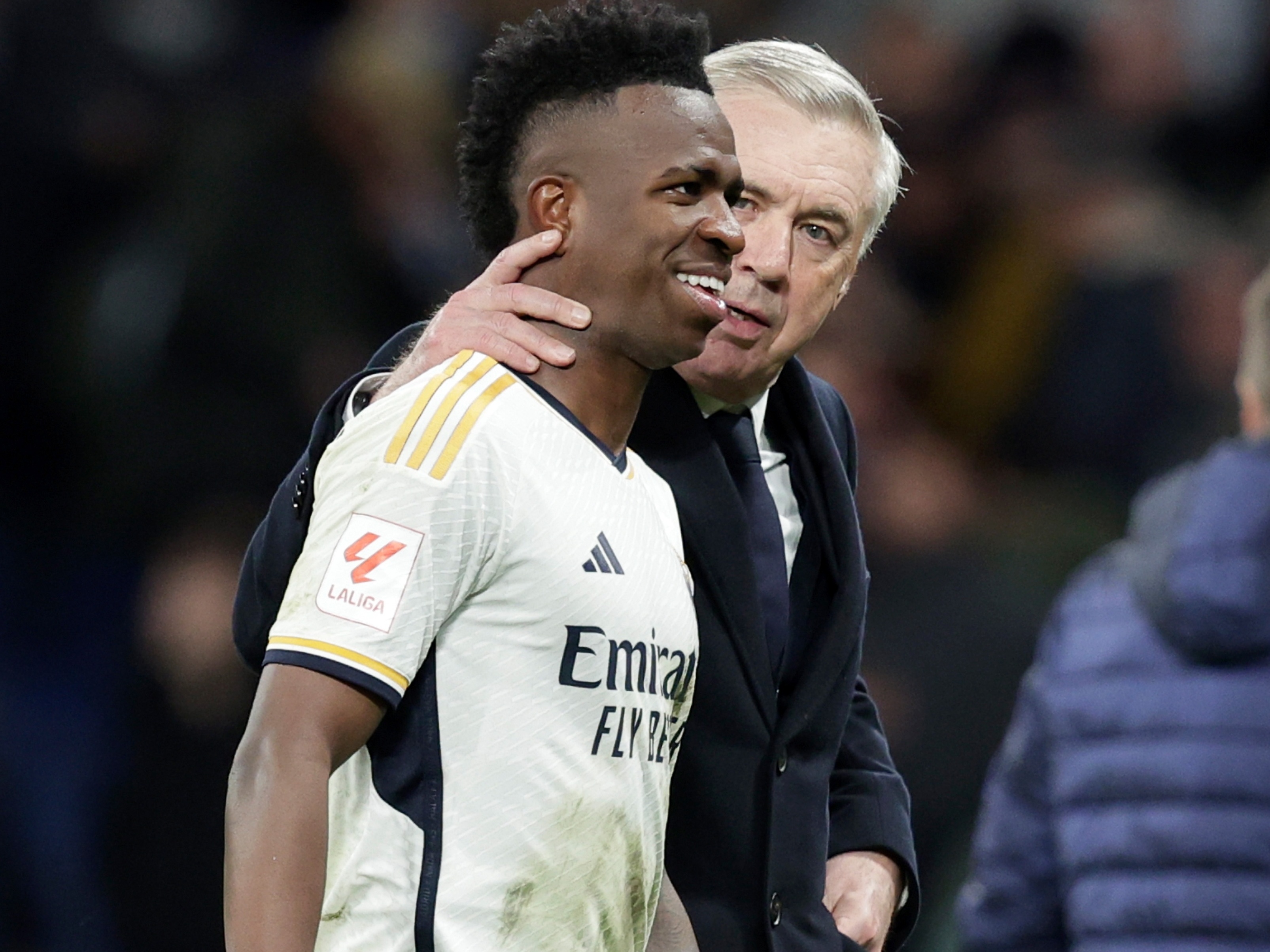Ancelotti admite Vini Jr abaixo e avalia jogos da seleção brasileira
