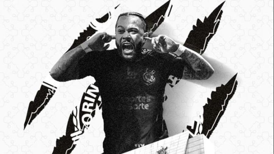 Corinthians anuncia a contratação do atacante Memphis Depay Corinthians anuncia a contratação do atacante Memphis Depay