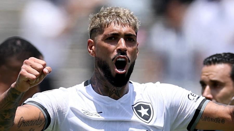 Barboza comemora durante jogo entre Botafogo e Atlético de Madri no Mundial Barboza comemora durante jogo entre Botafogo e Atlético de Madri no Mundial